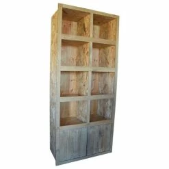 Top 10 ⌛ Armoire à Vin 8 Casiers Avec Portes Basses Bois Vieilli 83 X 37 X 202 Cm ✨