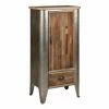 Remise ???? Armoire En Bois Et Métal 54x34,5x111 ⭐