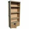 Les meilleures critiques de ???? Armoire Haute Portes Basses Bois Vieilli 90 X 37 X 200 Cm ⭐