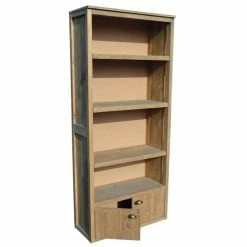 Les meilleures critiques de ???? Armoire Haute Portes Basses Bois Vieilli 90 X 37 X 200 Cm ⭐