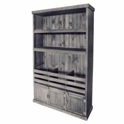 Meilleure affaire ✔️ Buffet Boulangerie L117 X P37.5 X H200 Cm Gris Clair 👍