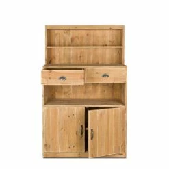Offres ???? Buffet De Service H160cm, 2 Tiroirs, 2 Portes, Bois Massif, 100x49x160 Cm ???? 2 Offres ???? Buffet De Service H160cm, 2 Tiroirs, 2 Portes, Bois Massif, 100x49x160 Cm ???? -Buffets Shop buffet de service h160cm 2 tiroirs 2 portes bois massif 100x49x160 cm 03