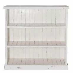 Remise ⌛ Buffet Héritage Pin Blanc Patiné L.110 X P.39 X H.110cm 🔔