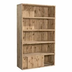 Meilleure vente ???? Buffet Westside 4 Niveaux L119 X P44 X H200cm Avec Caisson Bas 2 Portes ???? -Buffets Shop buffet westside 4 niveaux l119 x p44 x h200cm avec caisson bas 2 portes 03