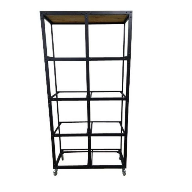 Cadre haut metal et bois L102 x P39.5 x H198 cm Vente flash ???? Cadre Haut Metal Et Bois L102 X P39.5 X H198 Cm ???? -Buffets Shop cadre haut metal et bois l102 x p39 5 x h198 cm 01