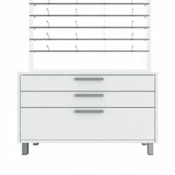 Meilleure vente ???? Caisson Bas Sur Pieds Avec 3 Tiroirs ???? -Buffets Shop caisson bas sur pieds avec 3 tiroirs 03