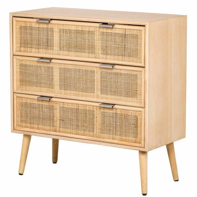 Commode scandinave bois 3 tiroirs rangement cannage 75x35x78 cm Top 10 ✔️ Commode Scandinave Bois 3 Tiroirs Rangement Cannage 75x35x78 Cm ✨ -Buffets Shop commode scandinave bois 3 tiroirs rangement cannage 75x35x78 cm 01