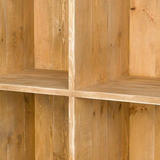 Promo ❤️ Comptoir épicerie Double Face à Roulet., 12 Casiers, Bois Massif, 119x75x100 Cm ???? 3 Promo ❤️ Comptoir épicerie Double Face à Roulet., 12 Casiers, Bois Massif, 119x75x100 Cm ???? – Image 3