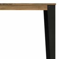 Nouveau ⌛ Console Lunds Anthracite-vieilli, Plateau Bois Massif 39x110x75cm ???? 2 Nouveau ⌛ Console Lunds Anthracite-vieilli, Plateau Bois Massif 39x110x75cm ???? -Buffets Shop console lunds anthracite vieilli plateau bois massif 39x110x75cm 3