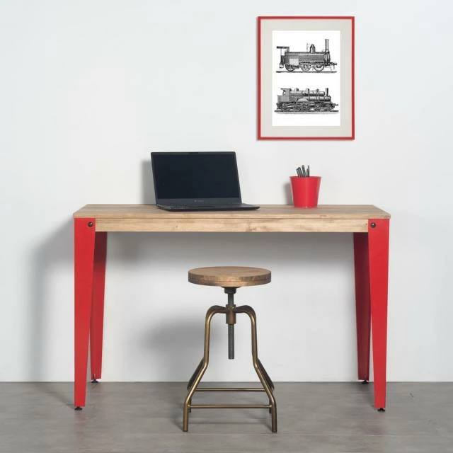 Console Lunds Rouge-Vieilli, style industriel vintage 39x110x75cm Les meilleures critiques de ???? Console Lunds Rouge-Vieilli, Style Industriel Vintage 39x110x75cm ???? -Buffets Shop console lunds rouge vieilli style industriel vintage