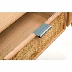 De gros ✨ Console Table Scandinave En Bois Avec 2 Tiroirs Marron 80x42x79 Cm ???? 4 De gros ✨ Console Table Scandinave En Bois Avec 2 Tiroirs Marron 80x42x79 Cm ???? -Buffets Shop console table scandinave en bois avec 2 tiroirs marron 80x42x79 cm 05