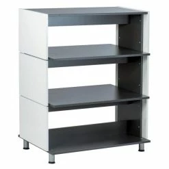 Bon marché 😍 Elément Central Banko Anthracite 103x69x134cm 🤩