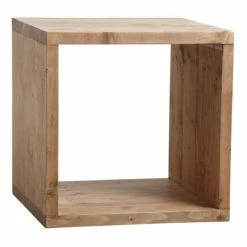Meilleur prix ???? Etagère 1 Niche En épicéa Ciré Miel 41.5x40x41.5 ????