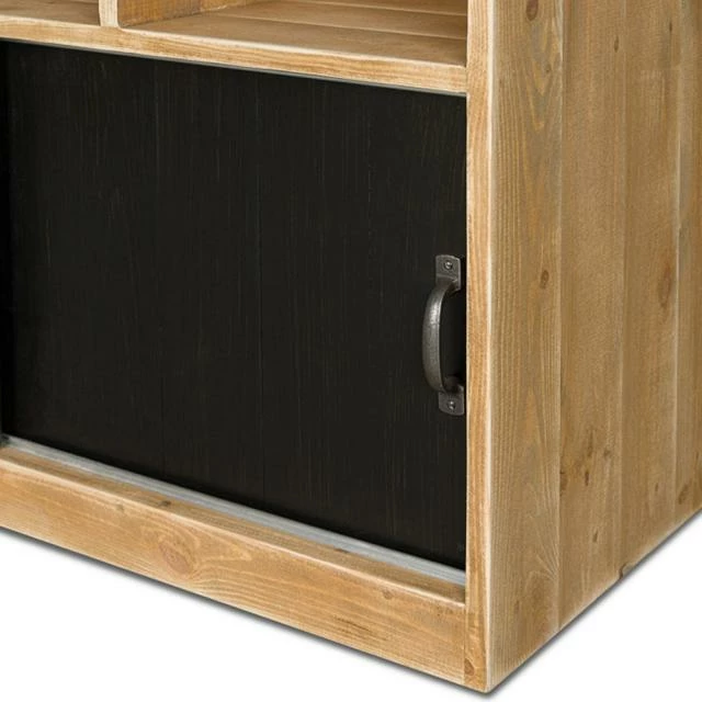 Etagère 4 casiers HATCH, bois massif, 100x39x120 cm Meilleure vente ???? Etagère 4 Casiers HATCH, Bois Massif, 100x39x120 Cm ???? -Buffets Shop etagere 4 casiers hatch bois massif 100x39x120 cm 04