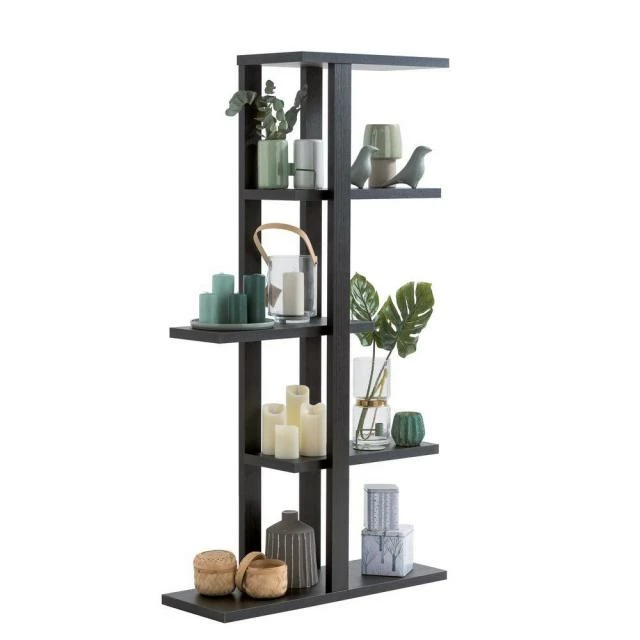 Etagère 5 niveaux Flexia noir vintage 90x30x165 cm Nouveau ✨ Etagère 5 Niveaux Flexia Noir Vintage 90x30x165 Cm ???? -Buffets Shop etagere 5 niveaux flexia noir vintage 90x30x165 cm 30