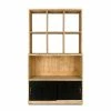 Meilleure affaire ???? Etagère 7 Casiers HATCH, Bois Massif, 100x49x175 Cm ????