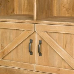 Meilleure vente ???? Etagère 8 Casiers, 2 Portes, Bois Massif, 79x39x195 Cm ???? -Buffets Shop etagere 8 casiers 2 portes bois massif 79x39x195 cm 04