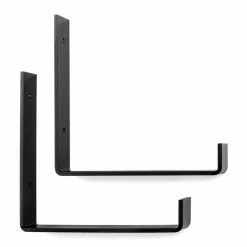 Bon marché ???? Étagère à Fixer Au Mur Bristol - Industriel-vintage 140x20x3cm. ???? -Buffets Shop etagere a fixer au mur bristol industriel vintage 140x20x3cm 06