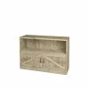 Le moins cher ❤️ Etagère Basse 2 Portes Gris De Payne 119 X 39 X H 80 TRADIS ????
