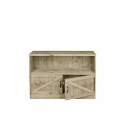 Le moins cher ❤️ Etagère Basse 2 Portes Gris De Payne 119 X 39 X H 80 TRADIS ???? 2 Le moins cher ❤️ Etagère Basse 2 Portes Gris De Payne 119 X 39 X H 80 TRADIS ???? -Buffets Shop etagere basse 2 portes gris de payne 119 x 39 x h 80 tradis 03