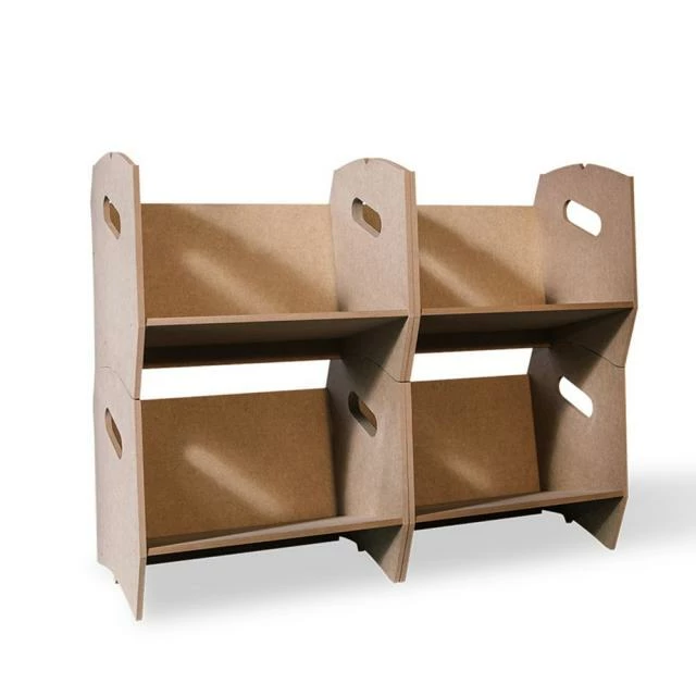 Étagère bibliothèque IZZIBOOK© en MDF - 4 modules Offres ???? Étagère Bibliothèque IZZIBOOK© En MDF - 4 Modules ???? -Buffets Shop etagere bibliotheque izzibookc en mdf 4 modules 02