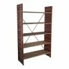 Meilleur prix ???? Etagère Container Rouge Tole + Bois Ciré L107 X P38 X H175.5 ✔️