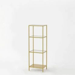 Promo 👍 Etagère Cremagold L40 X P30 X H120 Cm 🎉