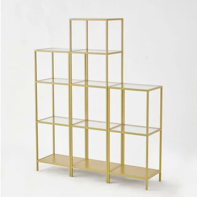 Etagère Cremagold L40 x P30 x H120 cm Promo ???? Etagère Cremagold L40 X P30 X H120 Cm ???? -Buffets Shop etagere cremagold l40 x p30 x h120 cm 03