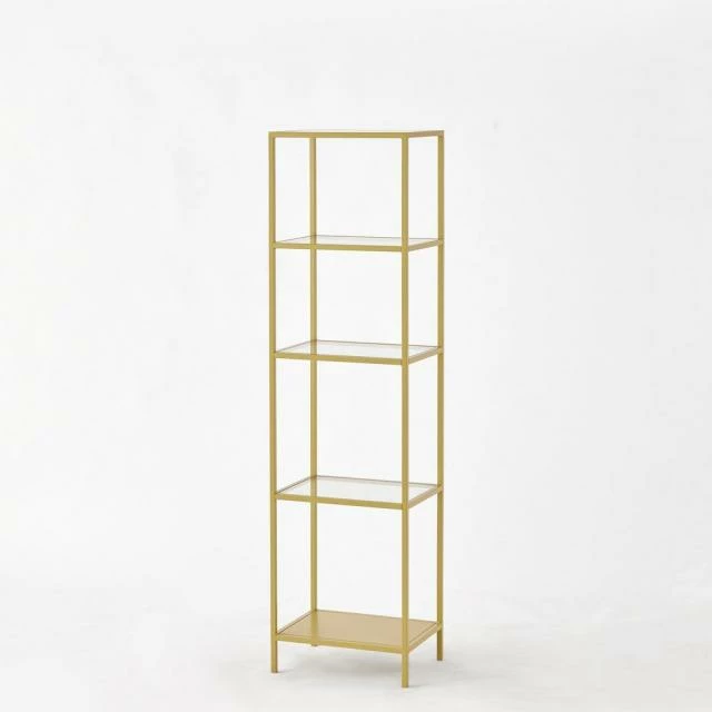 Etagère Cremagold L40 x P30 x H150 cm Meilleure affaire ???? Etagère Cremagold L40 X P30 X H150 Cm ???? -Buffets Shop etagere cremagold l40 x p30 x h150 cm 01