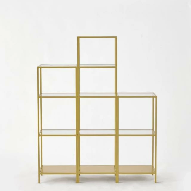 Etagère Cremagold L40 x P30 x H150 cm Meilleure affaire ???? Etagère Cremagold L40 X P30 X H150 Cm ???? -Buffets Shop etagere cremagold l40 x p30 x h150 cm 04