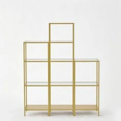 Le moins cher ???? Etagère Cremagold L40 X P30 X H90cm ???? 3 Le moins cher ???? Etagère Cremagold L40 X P30 X H90cm ???? -Buffets Shop etagere cremagold l40 x p30 x h90cm 04