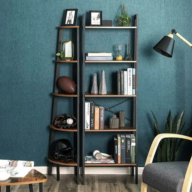 Etagère echelle métal / bois L56 x P34 x H172 cm Bon marché ???? Etagère Echelle Métal / Bois L56 X P34 X H172 Cm ???? -Buffets Shop etagere echelle metal bois l56 x p34 x h172 cm 05