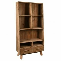 Remise ❤️ Étagère En Pin Recyclé 90x40x182 ⭐