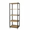 Top 10 ❤️ Etagère Haute Westside Used 4 Niveaux Bois Et Métal L59 X P39 X H195cm ????