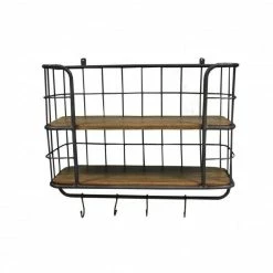 Meilleure vente ???? Etagère Industrielle Cirée PM 62*24*50 ????