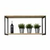 Grosses soldes ✔️ Étagère Murale Double Icub – Industriel Vintage 30X100x47h.cm. 18mm. ????