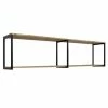 Coupon ❤️ Étagère Murale Double Icub – Industriel Vintage 30X160x48h.cm. 30mm. ❤️