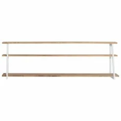 Meilleur prix ✨ Étagère Polygonal Ascendant 100x35x47cm Blanc – 2 Supports Industriel ???? 2 Meilleur prix ✨ Étagère Polygonal Ascendant 100x35x47cm Blanc – 2 Supports Industriel ???? -Buffets Shop etagere polygonal ascendant 100x35x47cm blanc 2 supports industriel 03