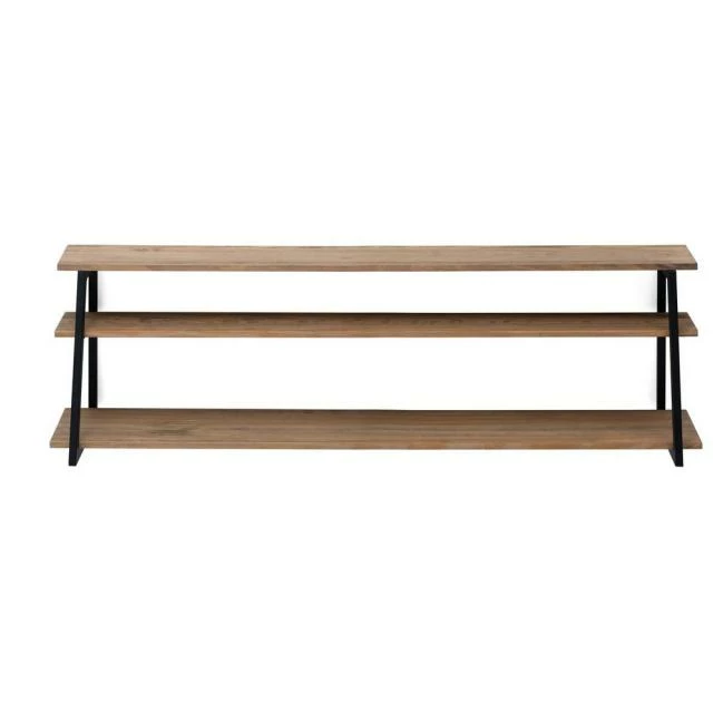 Étagère polygonal ascendant 120x35x47cm Noir – 2 supports – industriel Top 10 ???? Étagère Polygonal Ascendant 120x35x47cm Noir – 2 Supports – Industriel ✔️ -Buffets Shop etagere polygonal ascendant 120x35x47cm noir 2 supports industriel 02