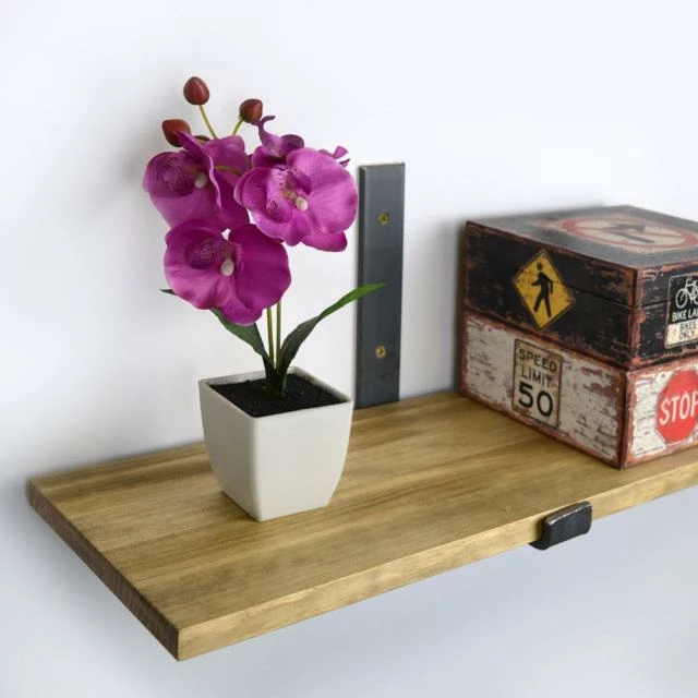 Étagère pour fixer au mur Bristol - industriel-vintage 20X100 cm Offres ???? Étagère Pour Fixer Au Mur Bristol - Industriel-vintage 20X100 Cm ???? -Buffets Shop etagere pour fixer au mur bristol industriel vintage 20x100 cm 4