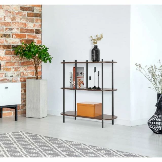 Etagère scandinave 3 niv, structure métal noir, plateaux en bois 80x30x83 cm Les meilleures critiques de ✔️ Etagère Scandinave 3 Niv, Structure Métal Noir, Plateaux En Bois 80x30x83 Cm ???? -Buffets Shop etagere scandinave 3 niv structure metal noir plateaux en bois 80x30x83 cm 02