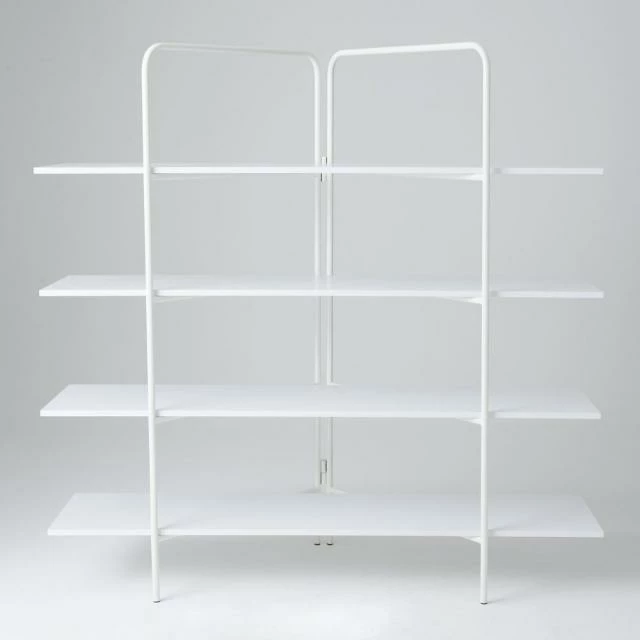 Etagere Symira structure blanche 4 tablettes blanches L170 x H 170 cm Top 10 ???? Etagere Symira Structure Blanche 4 Tablettes Blanches L170 X H 170 Cm ???? -Buffets Shop etagere symira structure blanche 4 tablettes blanches l170 x h 170 cm 01