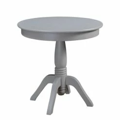 Budget ???? Gueridon Romantic Grey Ø60 Cm Bois Gris ????