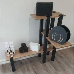 Bon marché ⭐ Kit Etagère Modulable - 3 Plateaux 14 Pieds Verts ⌛ 2 Bon marché ⭐ Kit Etagère Modulable - 3 Plateaux 14 Pieds Verts ⌛ -Buffets Shop kit etagere modulable 3 plateaux 14 pieds verts 04