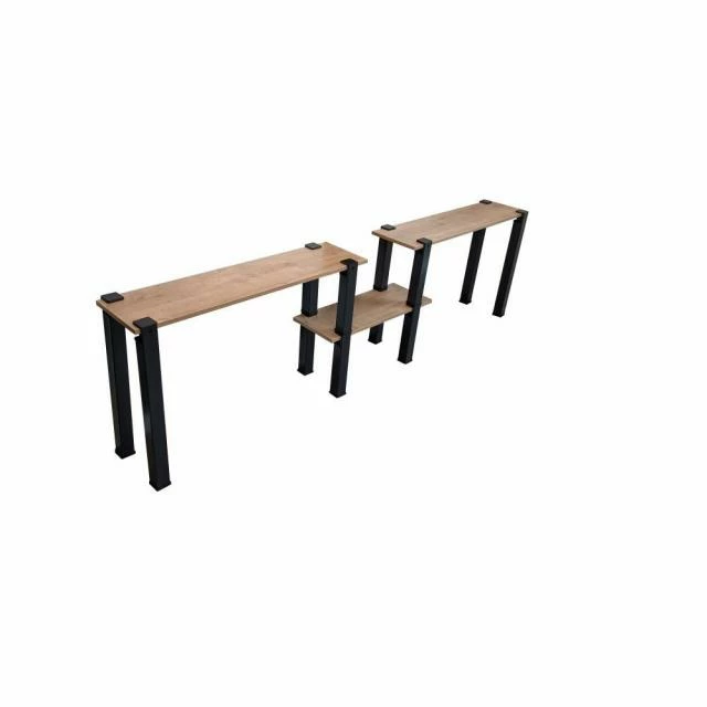 Kit Etagère Modulable - 3 plateaux, 8 pieds et 4 pieds noirs Acheter ⭐ Kit Etagère Modulable - 3 Plateaux, 8 Pieds Et 4 Pieds Noirs ???? -Buffets Shop kit etagere modulable 3 plateaux 8 pieds et 4 pieds noirs 01