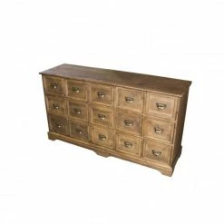 Grosses soldes ???? Mercerie Bois Cirée 15 Tiroirs L137 XP 37 X H74 ????