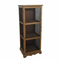 Grosses soldes ???? Meuble Grillagé Avec Crochets à Saucisson 3 étagères L43 X P34.5 X H100 ????