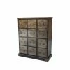 Tout neuf ❤️ Meuble Industriel 12 Tiroirs Fer Antique L95 X P38 X H117 ????