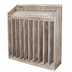 Promo 😀 Meuble Présentoir Bouteilles Héritage L119 X P39 X H122cm 🔔