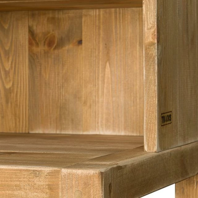 Présentoir épicerie 9 casiers, bois massif, 119x50x170 cm Le moins cher ???? Présentoir épicerie 9 Casiers, Bois Massif, 119x50x170 Cm ???? -Buffets Shop presentoir epicerie 9 casiers bois massif 119x50x170 cm 03